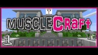 MuscleCraft S2 - Ep. 1 - The New Gym!  - Modded Minecraft