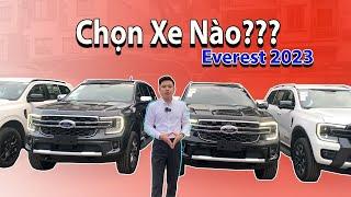 Báo Giá 5 Phiên Bản Ford Everest 2023 | Chọn Xe Nào Đây | Tuấn Xe Ford