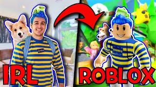 I *DYED* my HAIR BLUE to be my REAL LIFE Roblox Character!! (Becoming my Roblox avatar IRL)