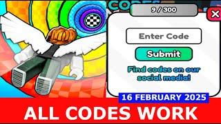 *ALL CODES* Flying Wings Race Simulator ROBLOX | FEBRUARY 16, 2025