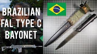 Brazilian blades, IMBEL FAL Type C bayonet