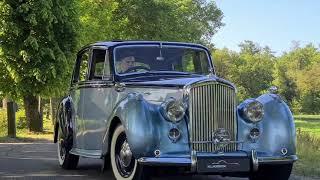 Driving luxury saloon, this 1950 Bentley MKVI