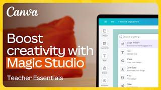 Boost creativity with Magic Studio