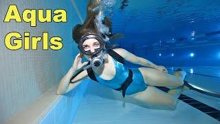 Top Scuba Girl Metallic Swimsuit