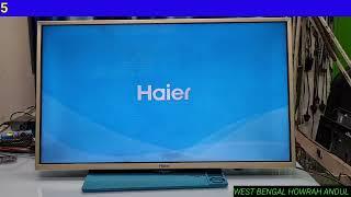 Haier Smart Tv Logo Hang Repair | How To Fix Haier Smart Tv Software Issue ||