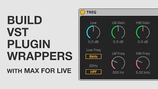 Design Custom VST User Interfaces with Max For Live