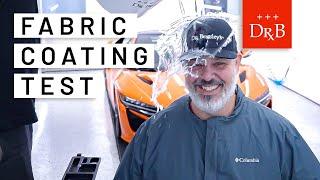 Fabric Coating Pro Hydrophobicity Test