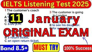 VERY HARD LISTENING TEST 2025 | IDP REAL IELTS LISTENING TEST 4 JANUARY 2025 #ieltslistening