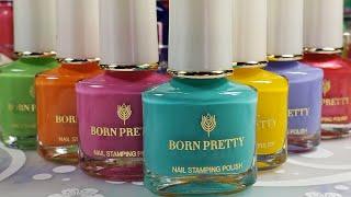 New line of Born Pretty Stamping polish review