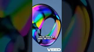 Science Of Rainbow Revealed #science #rainbow #waterdroplet #water #shorts