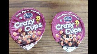 Crazy cups | Choco dipped creamy cup | Yummy chocolate crazy cups | #Crazy Cups