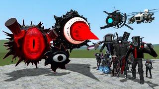 NEW MR SUN SPRUNKI PHASES VS ALL TV MAN/CAMERAMAN AND SPEAKERMAN BOSSES In Garry's Mod!