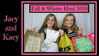 Fall & Winter Haul 2016 ~ Jacy and Kacy