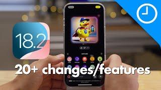 iOS 18.2 | 20+ Features: ChatGPT, Genmoji, Image Playground, Apple Intelligence!