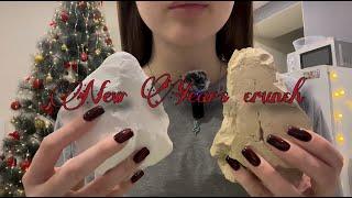 НОВОГОДНИЙ ХРУСТ Глина Руслан & Мел Аппетитный / CHRISTMAS CRUNCH Clay Ruslan & Chalk Yummy / ASMR