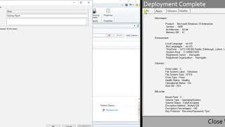 Configuration Manager (SCCM)  | Operating System Deployment  (OSD) | Summary Screen | Concept