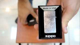 Зажигалка Zippo 1607 Slim Street Chrome