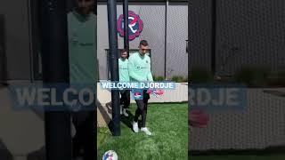 Newest signing Djordje Petrović has arrived in Foxborough!
