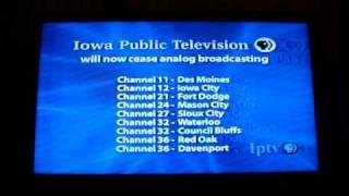 IPTV's Final Moments of Analog Broadcast