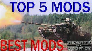 HOI4 TOP 5 Mods in Hearts of Iron 4 History (Best Mods Ever)