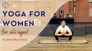 Daily 15-Minute Yoga for Women | Boost Hormonal Health & Overall Wellness