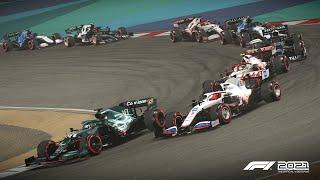 Eerste beelden F1 2021 - Bahrein