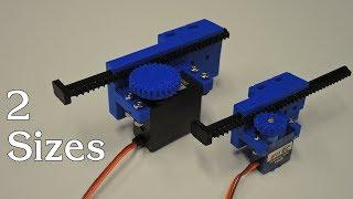 DIY Linear Servo Actuator, 3D Printed