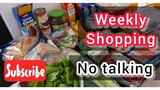 ASMR Grocery shopping, no talking. Shop with me! LIDL Romania, Europa. Weekly shopping!