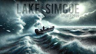 Lake Simcoe Whitefish Opener 2025: Battling Extreme Weather for Big Fish! Fox Fishing 4K ULTRA HD
