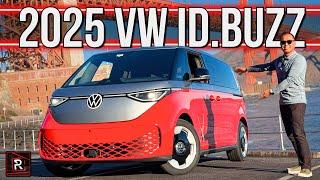 The 2025 Volkswagen ID.Buzz Pro S+ Is A Modern Day People Mover With An Iconic Retro Flair