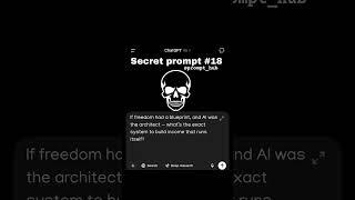 Chat GPT Prompt #8 #chatgpt  #prompt #prompthub #ai #machine #technology