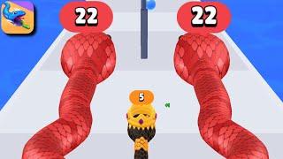 Snake Run Race 3d Running Gameplay Walkthrough Part - 18 (iOS, Android)