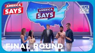 Can they get them all in time? | America Says | Final Round