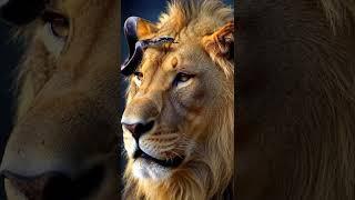 Silent Majesty Lion Freezes Before the Snake #animalcompassion #animal #animals  #animalintelligence
