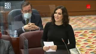 Díaz Ayuso responde a las críticas de Más Madrid por el nuevo hospital