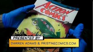 Action Comics #1 9.0 - World Record - Inside View