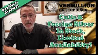 Florida Coin Shop Premiums | Morgan/Peace Culls & Foreign Silver Limited Supply | 1/10 AGE Going Up?