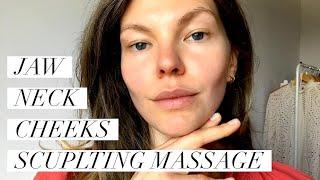 JAW, CHEEK & NECK SCULPTING FACE MASSAGE