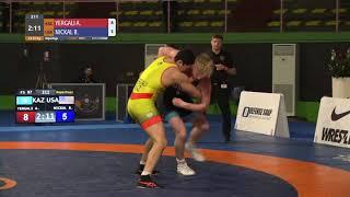 Repechage FS - 97 kg: A. YERGALI (KAZ) v. B. NICKAL (USA)