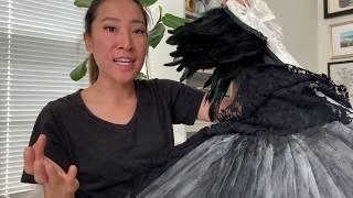 Black Swan Inspired Ballet Tutu Halloween Costume DIY