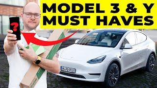 TOP 10 Produkte für das Tesla Model 3 & Y in unter 10 Minuten!