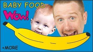 Baby Food + MORE Steve and Maggie English Stories for Kids | English Speaking with Wow English TV