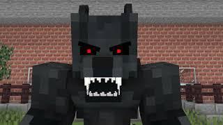 Monster School : WEREWOLF CHALLENGE - Horror Minecraft Animation