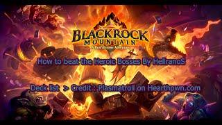 [Hearthstone]HOW TO BEAT HEROIC BOSSES [Heroic Nefarian] Subtitle for Guide