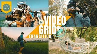 NEW! Video Grid [Zoom] Transition | Filmora Tricks