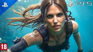 Tomb Raider 2024 Trailer PS5 Pro | Realistic Immersive Ultra Graphics Gameplay [4K HDR] | Lara Croft