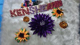 live tutorial making handmade fabric flowers by kensheann flowers