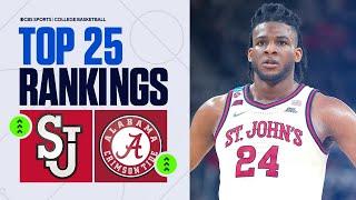 Preseason College Basketball Top 25: St. Johns at No. 1, Alabama rises with Labaron Philon return