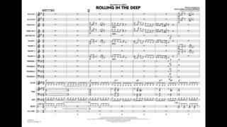 Rolling in the Deep arranged by Roger Holmes