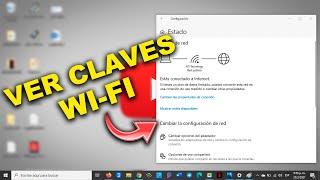  COMO VER LAS CONTRASEÑAS / CLAVES (WIFI) EN MI PC | SIN PROGRAMAS | MÉTODO 2024 | Fácil y Rápido